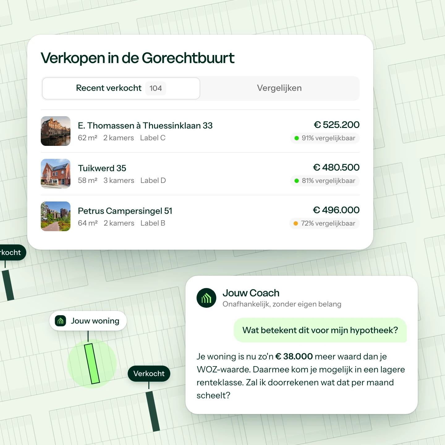 De Huispedia Coach in de app