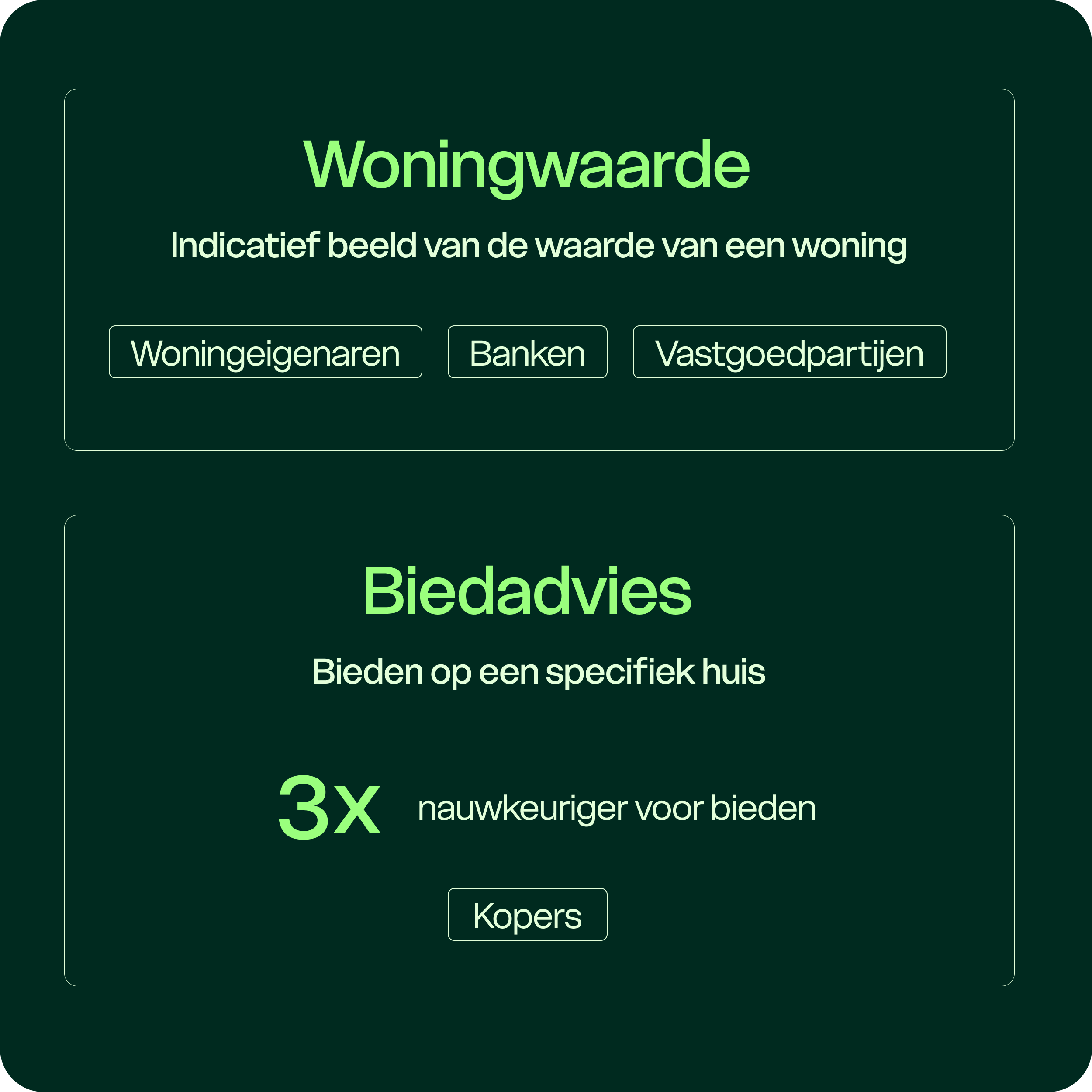 Woningwaarde versus biedadvies